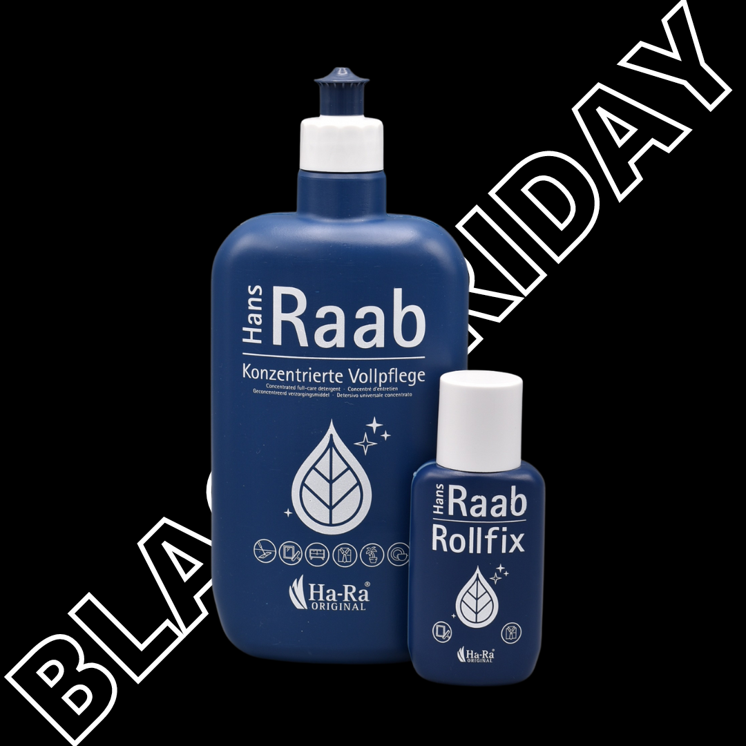 Black Friday Hans Raab verzorgingsmiddel + rollfix