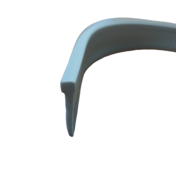 Vervangrubber 60cm set van 2 stuks